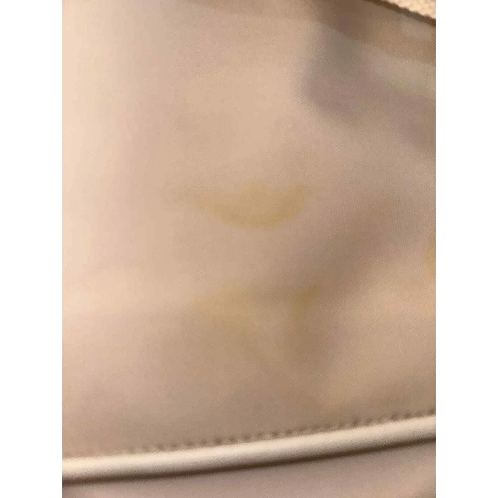 Beis north to south tote beige 15 x 13 stained read description‎